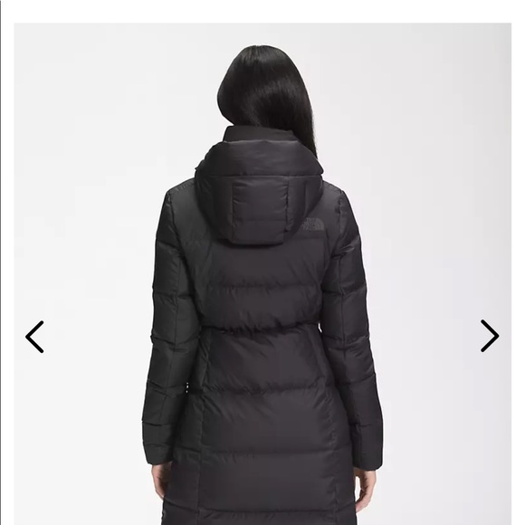 Womens Northface Long puffer coat - Picture 3 of 4